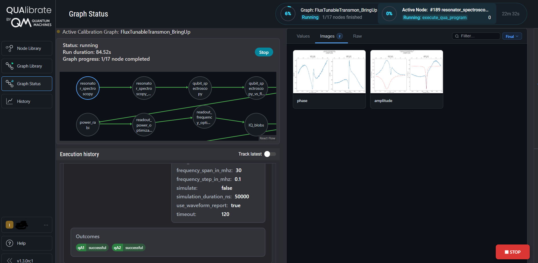 Graph Status Page