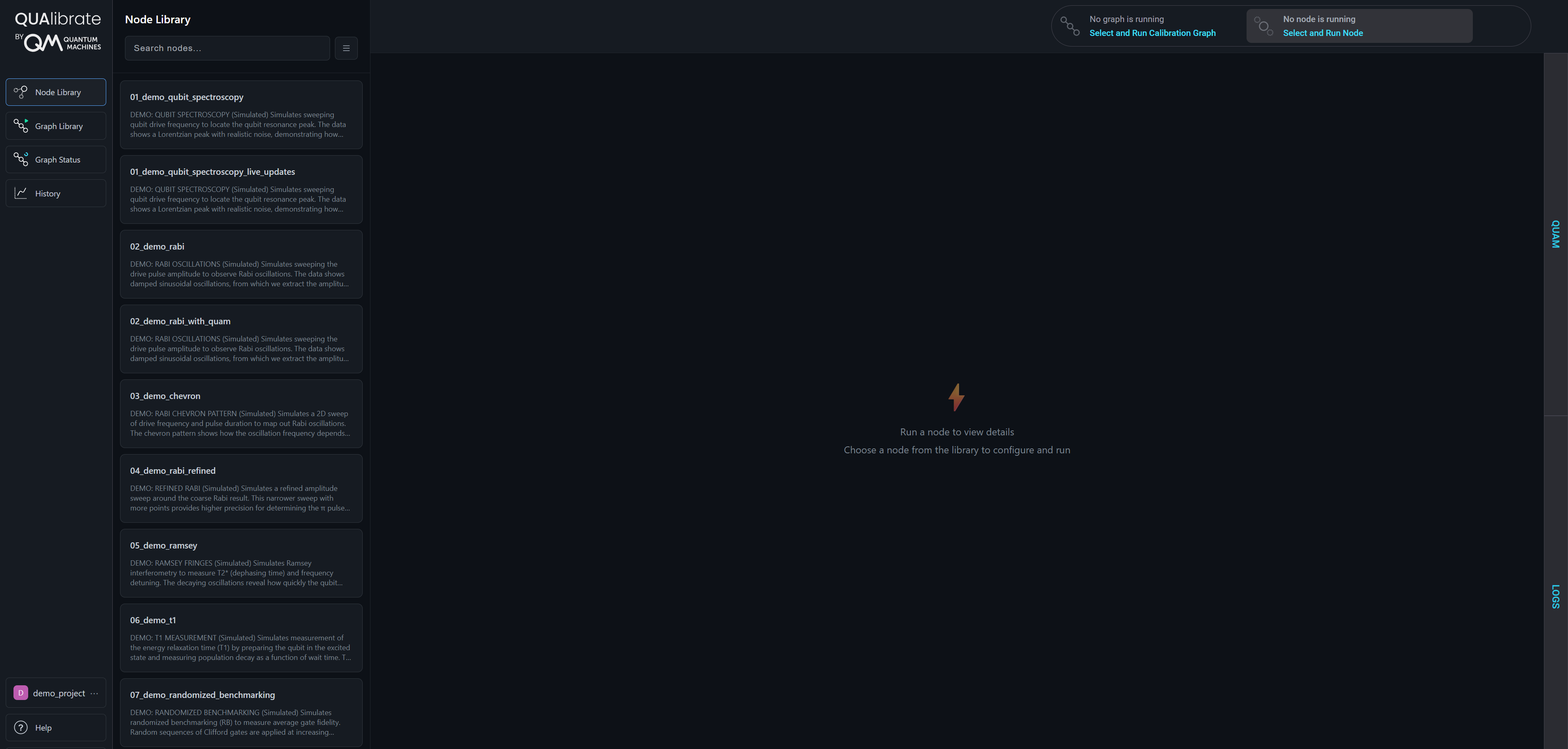 Node Page Before Execution